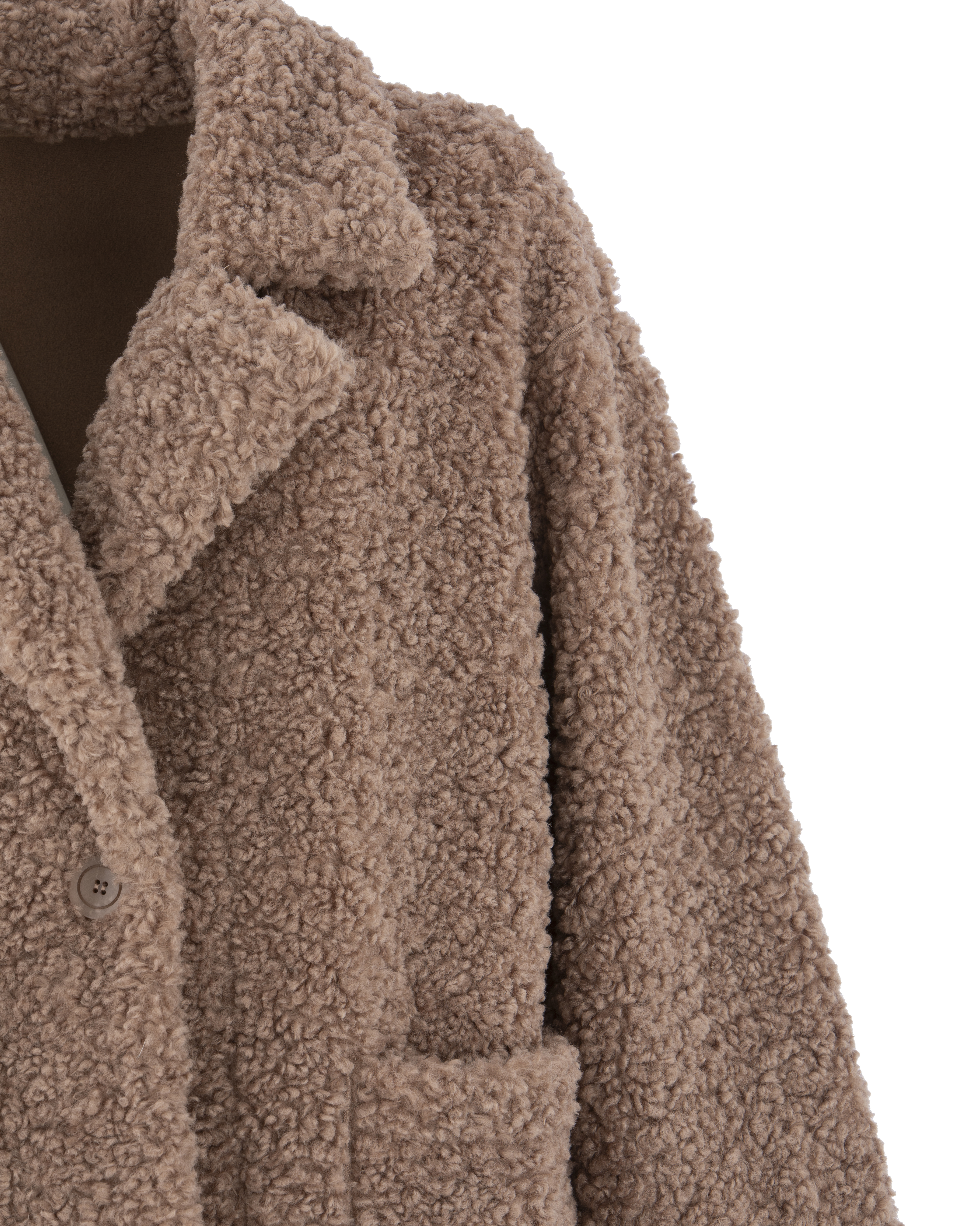 COAT TAUPE - AMU-CP120