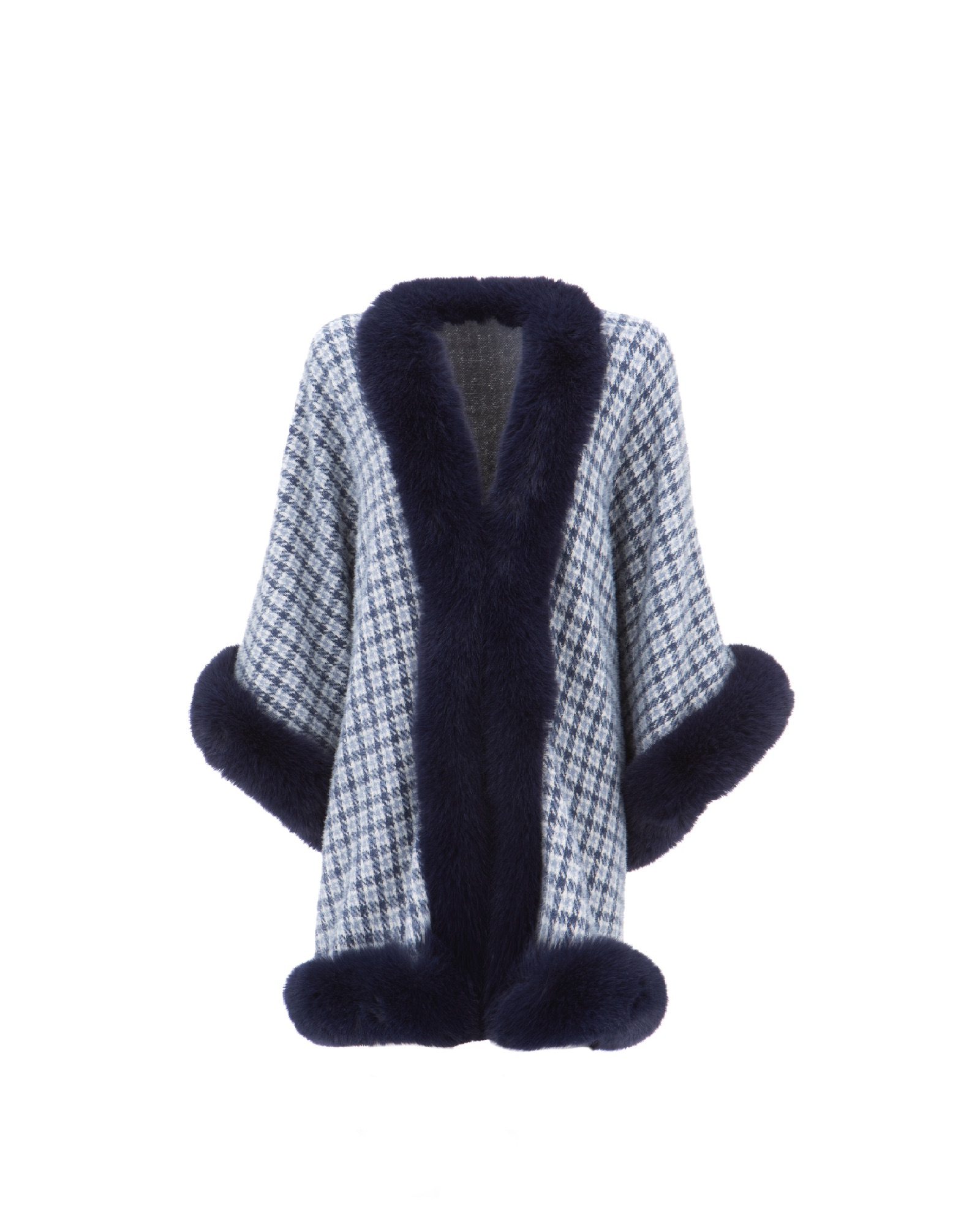 SHAWL NAVY - AMU-SL104