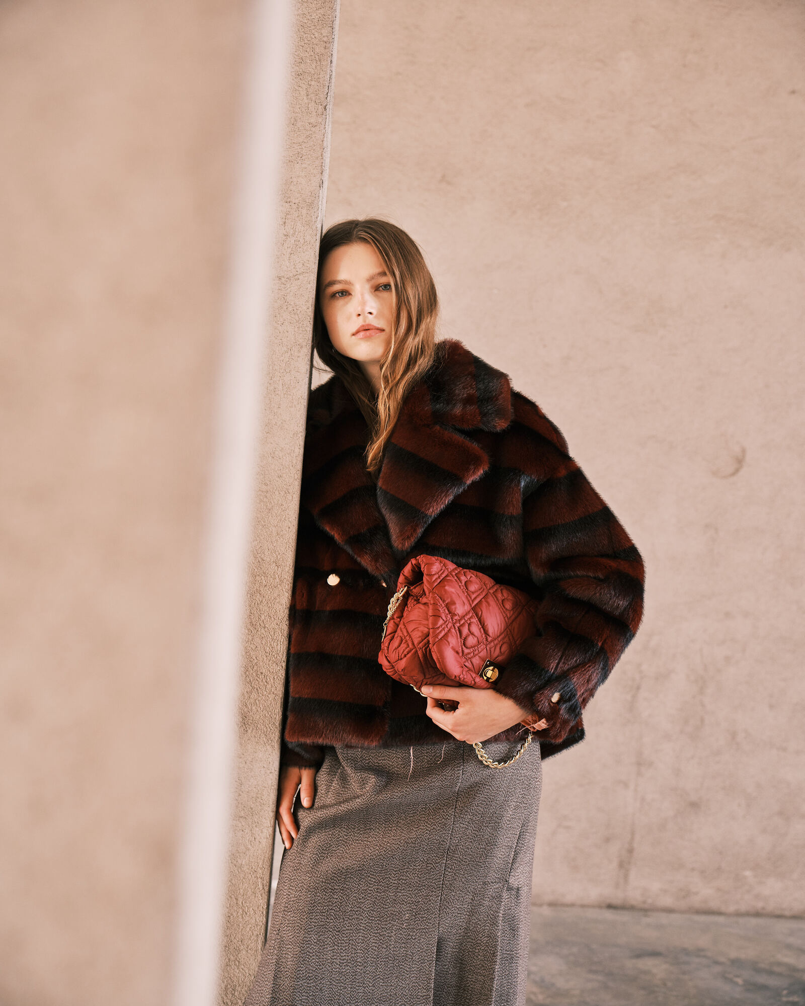 BAG BURGUNDY - AMY-BO302