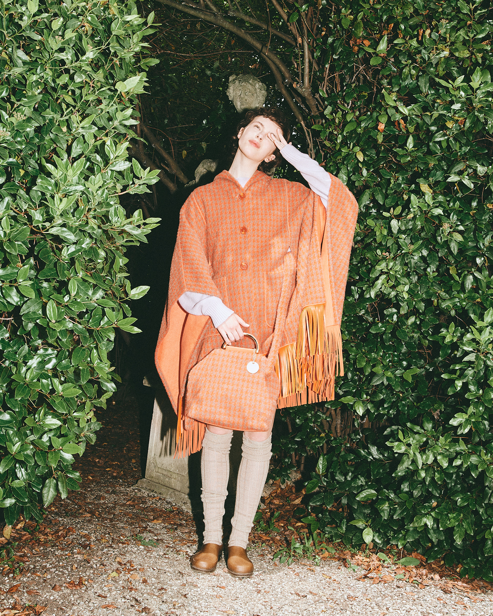 HANDBAG ORANGE- AMU-BO214