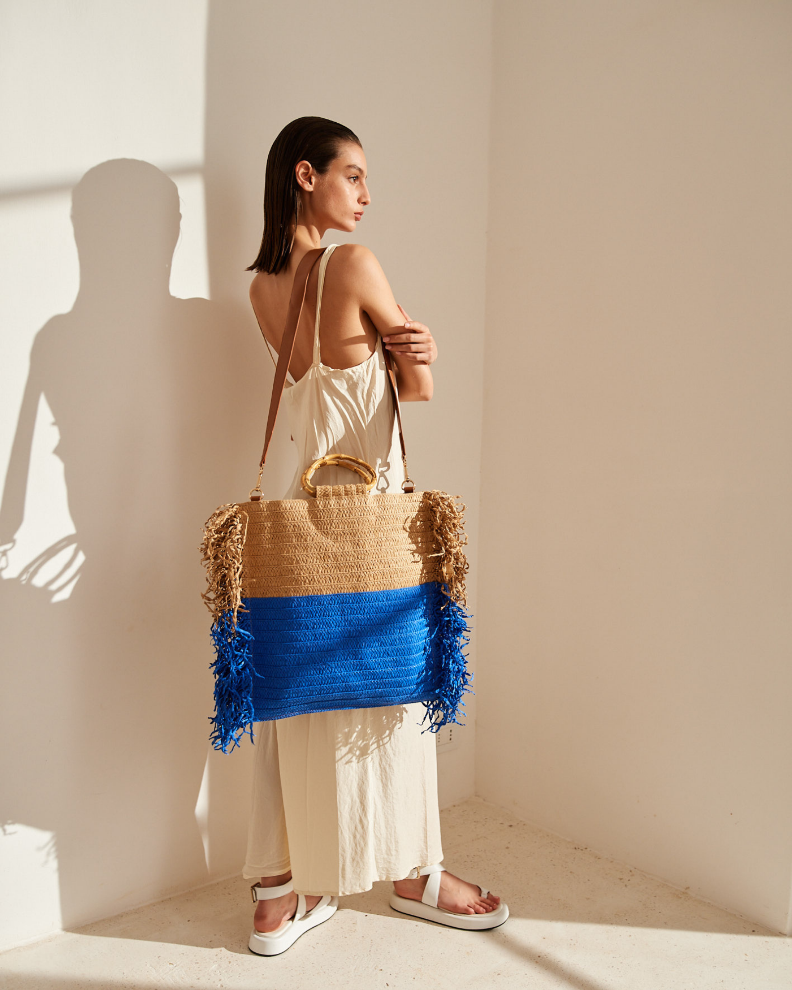 BAG CAMEL/TURQ - AMT-BO303