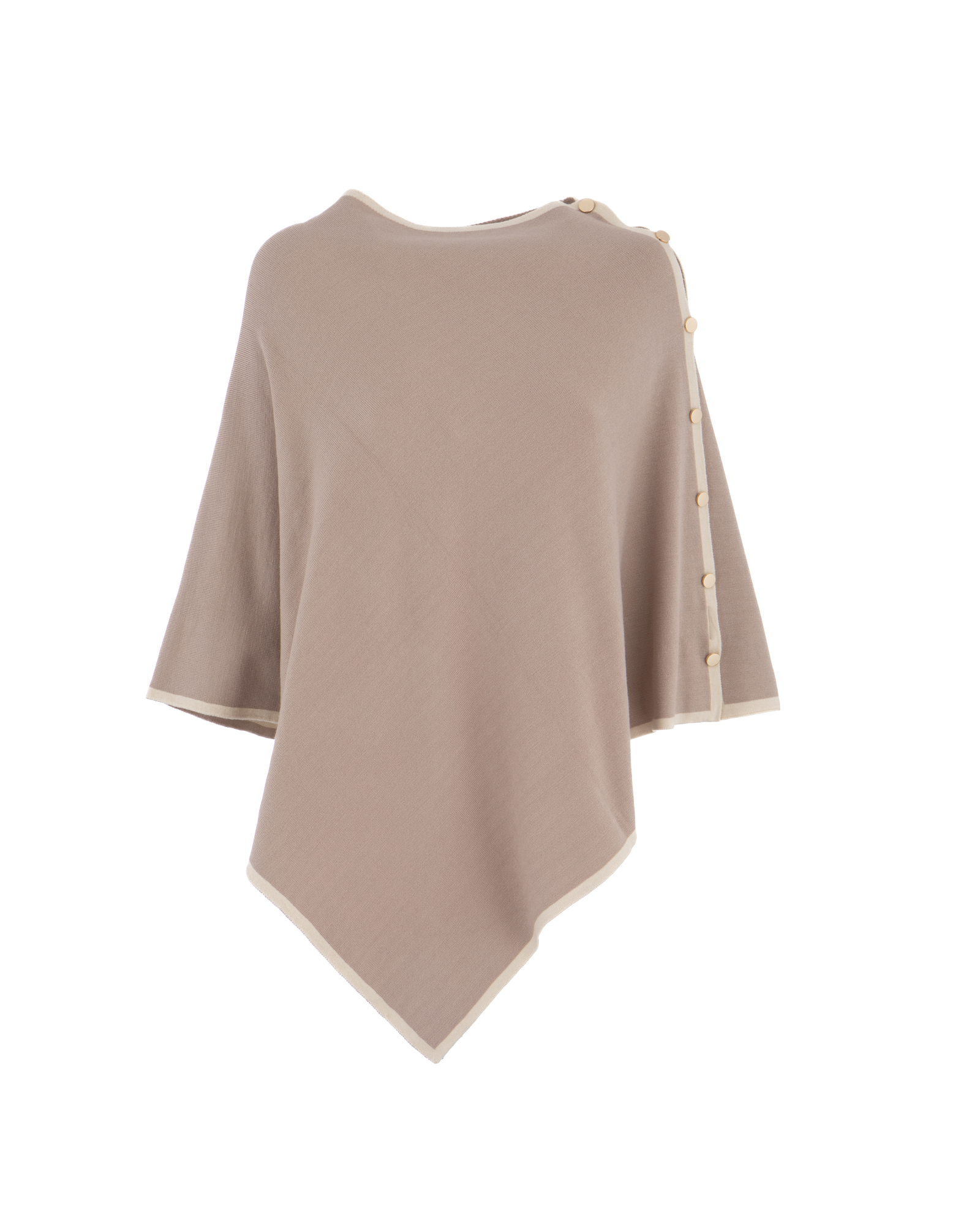 PONCHO BEIGE - AMY-PC1401