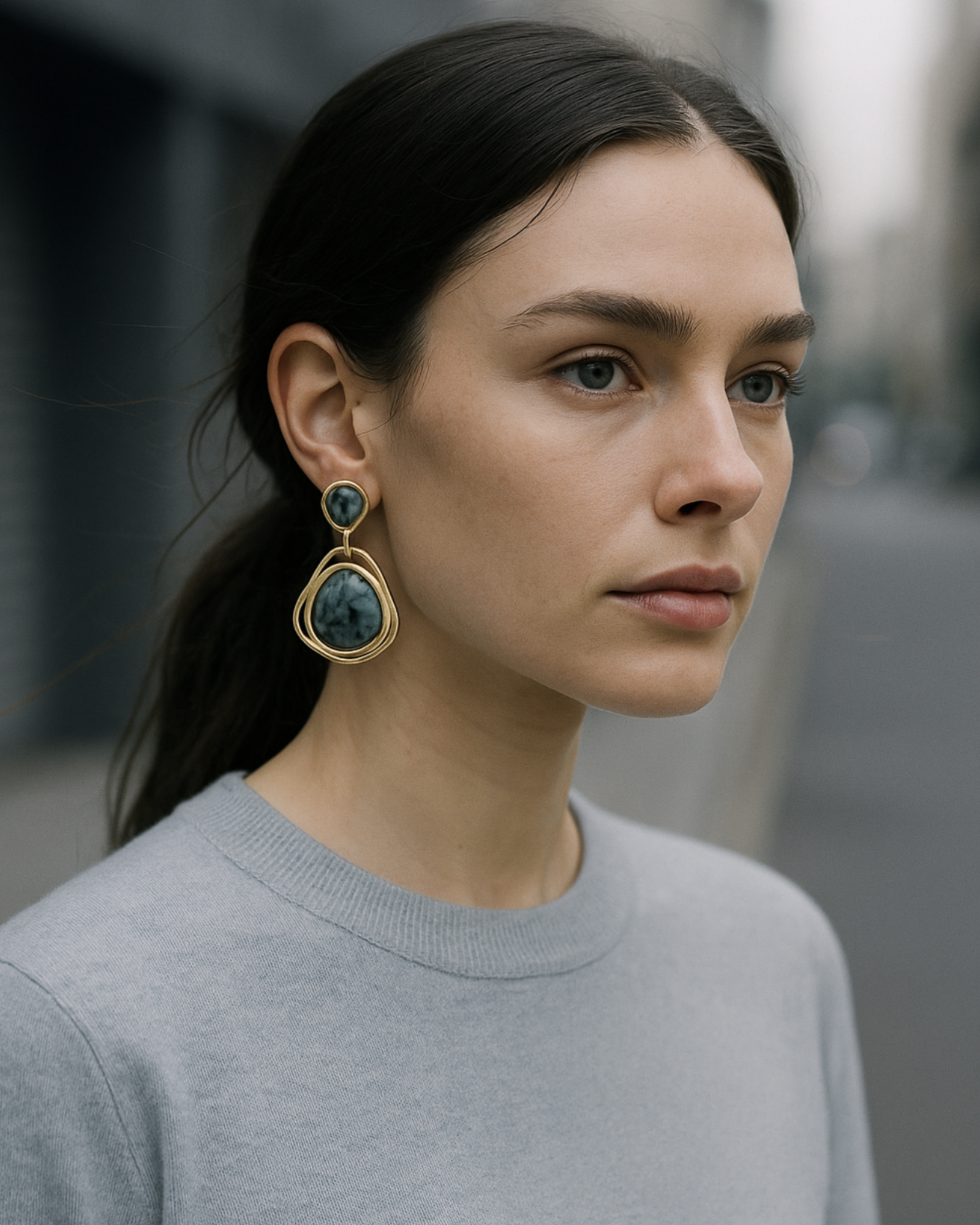 ORECCHINI BLU - AMY-OR902