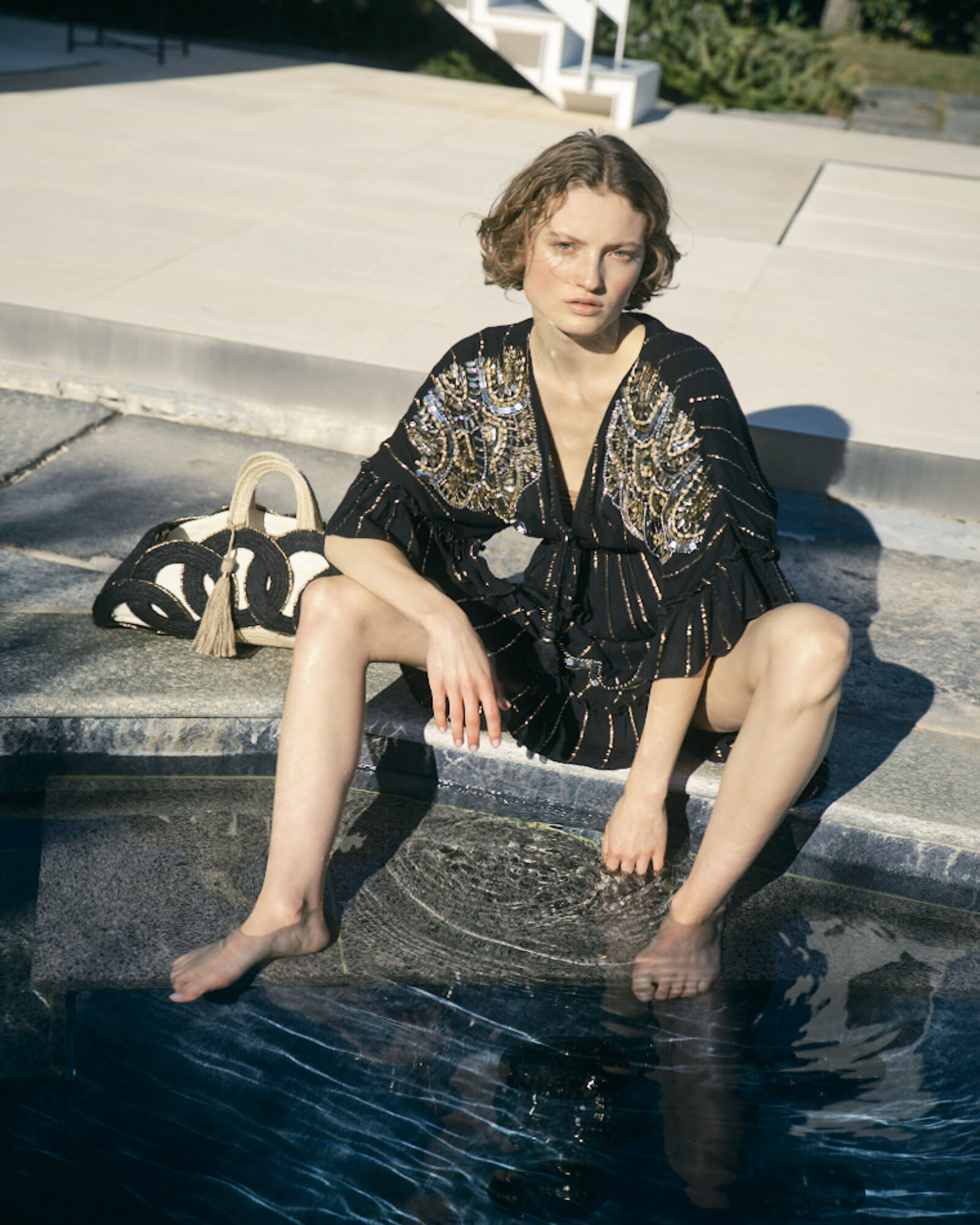 KAFTAN BLACK - AMX-VE224