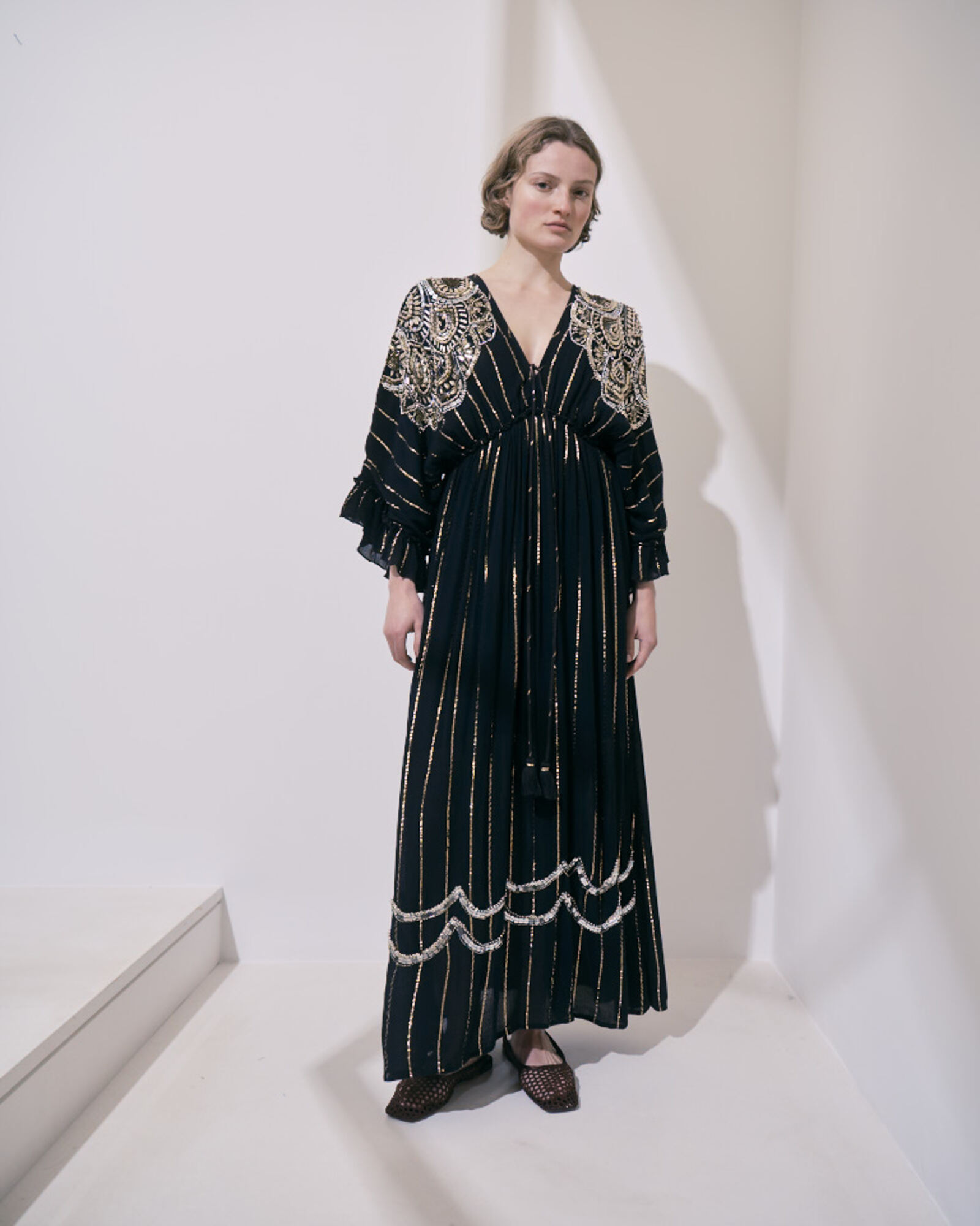 KAFTAN BLACK - AMX-VE226