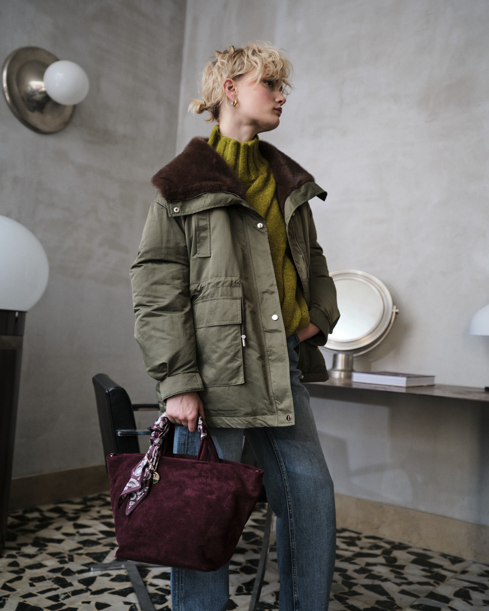 BAG BURGUNDY - AM1A-BO028