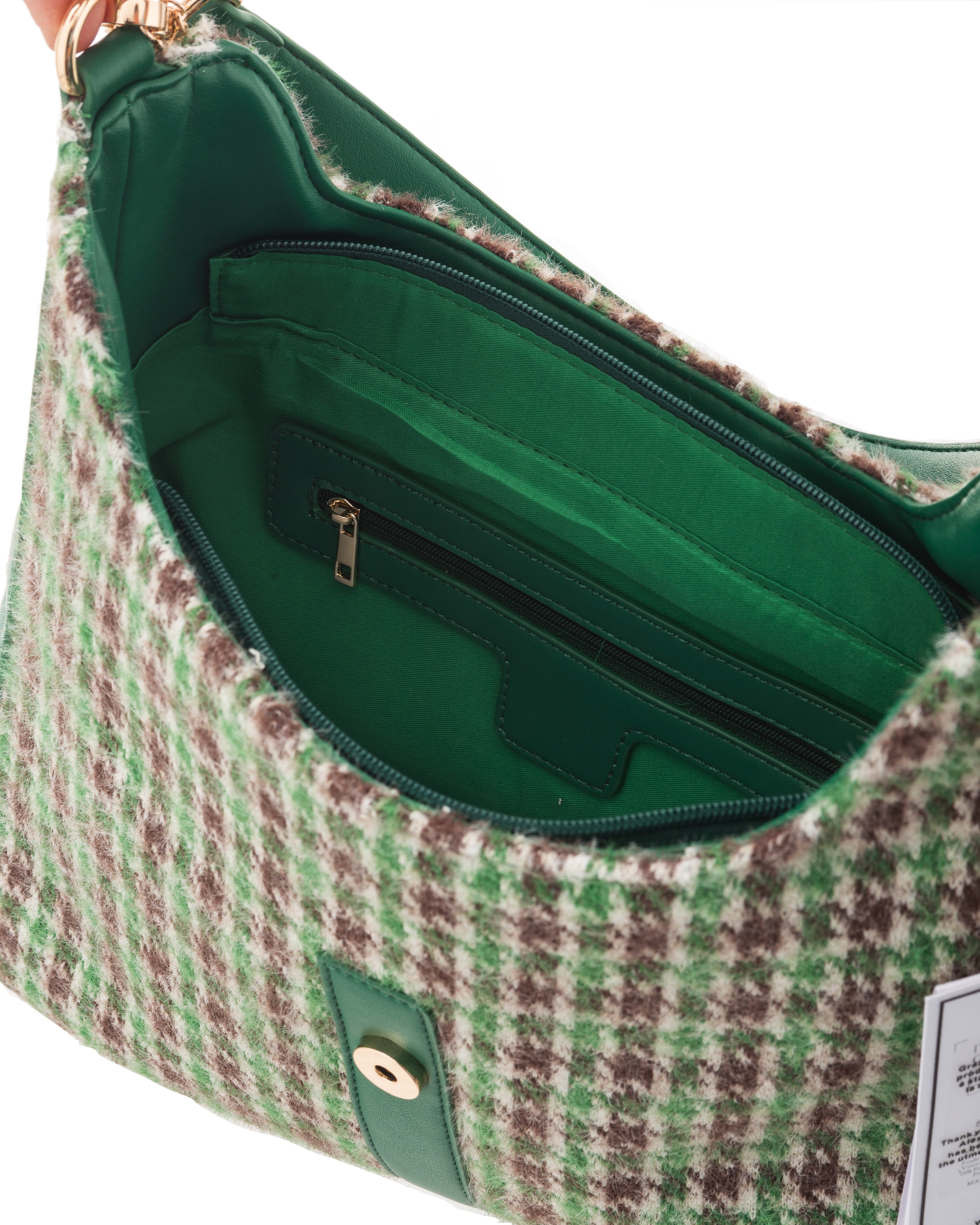 SHOULDER BAG GREEN - AMU-BO212