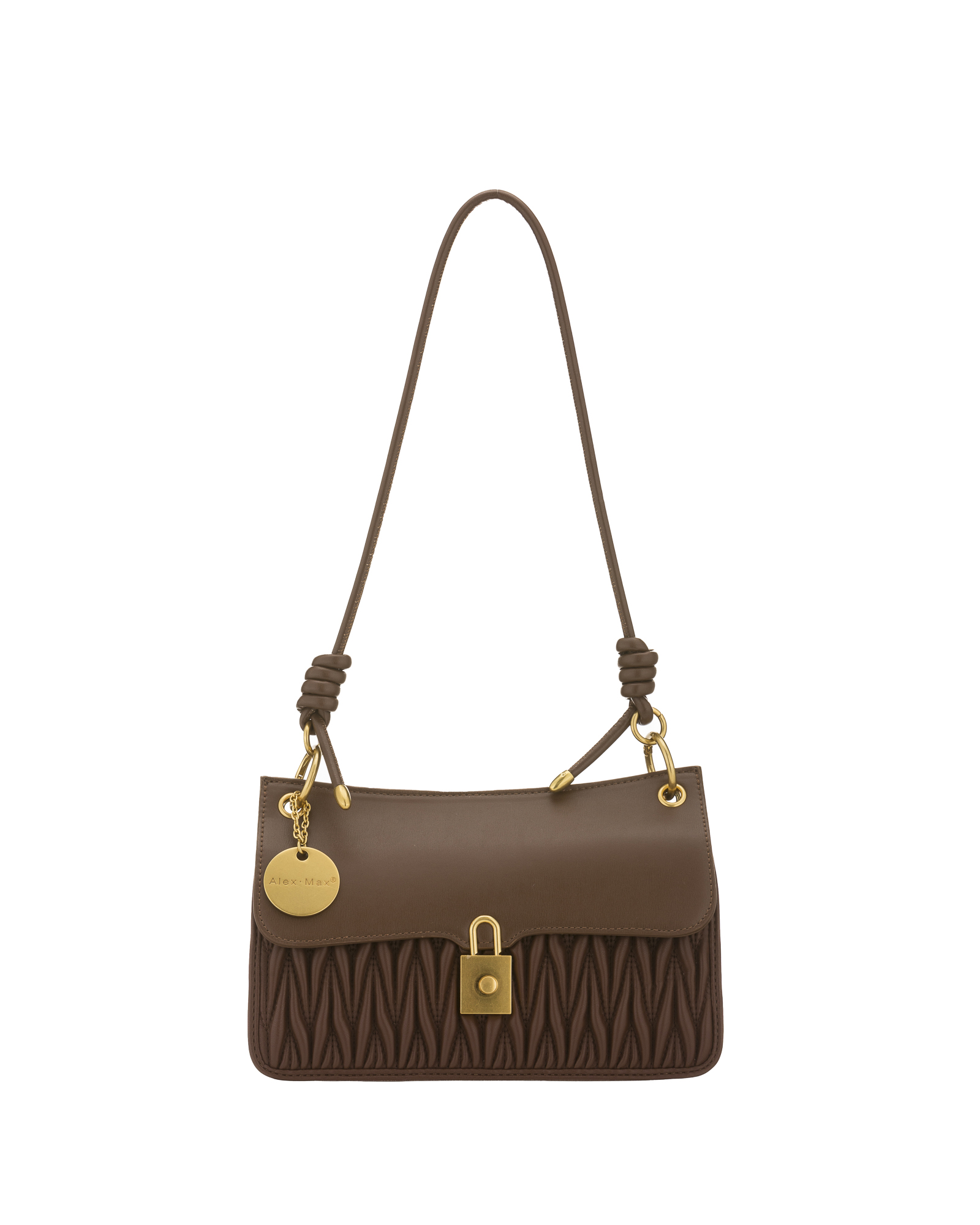 SHOULDER BAG COFFEE - AMU-BO409