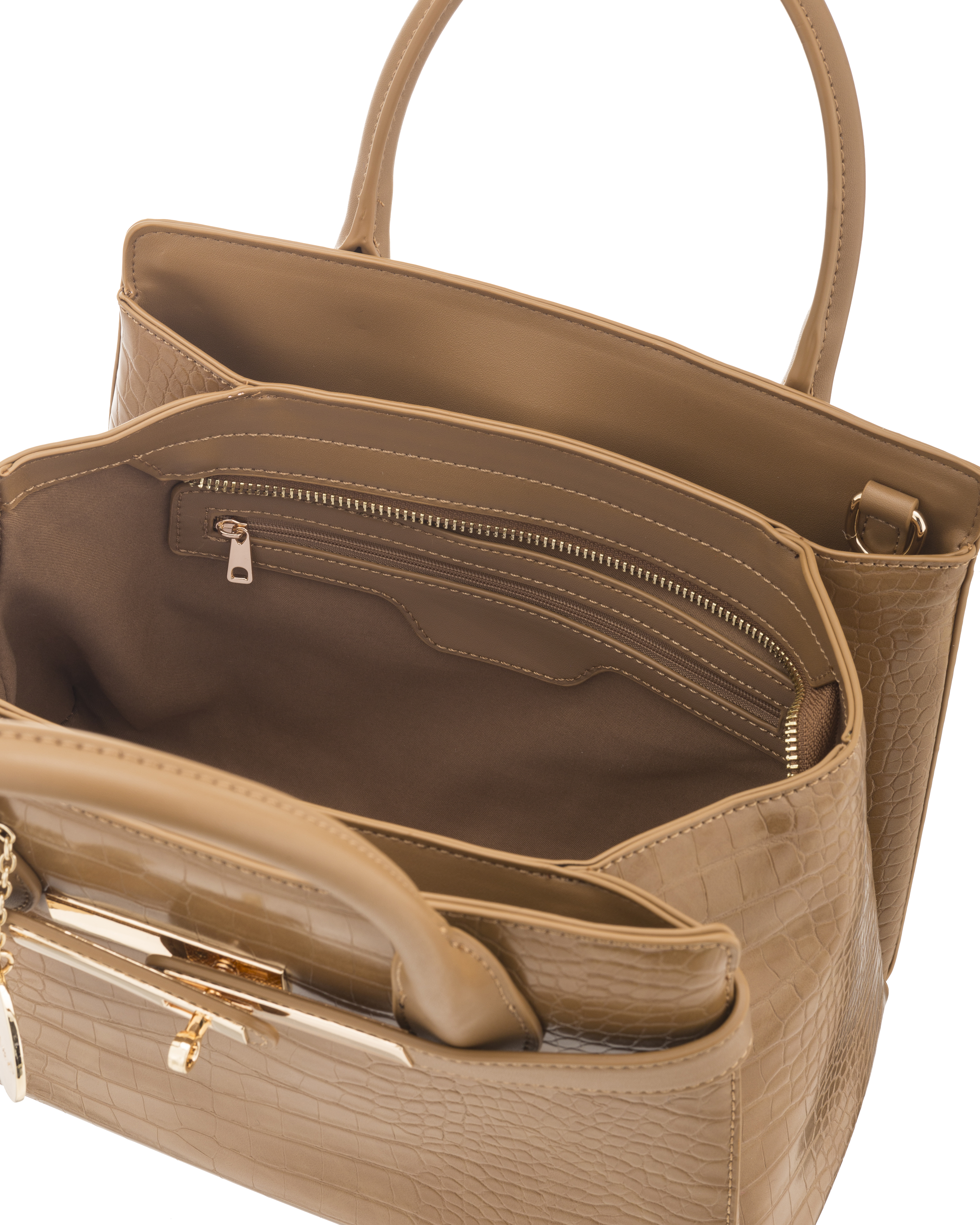 HANDBAG TAUPE - AMU-BO406