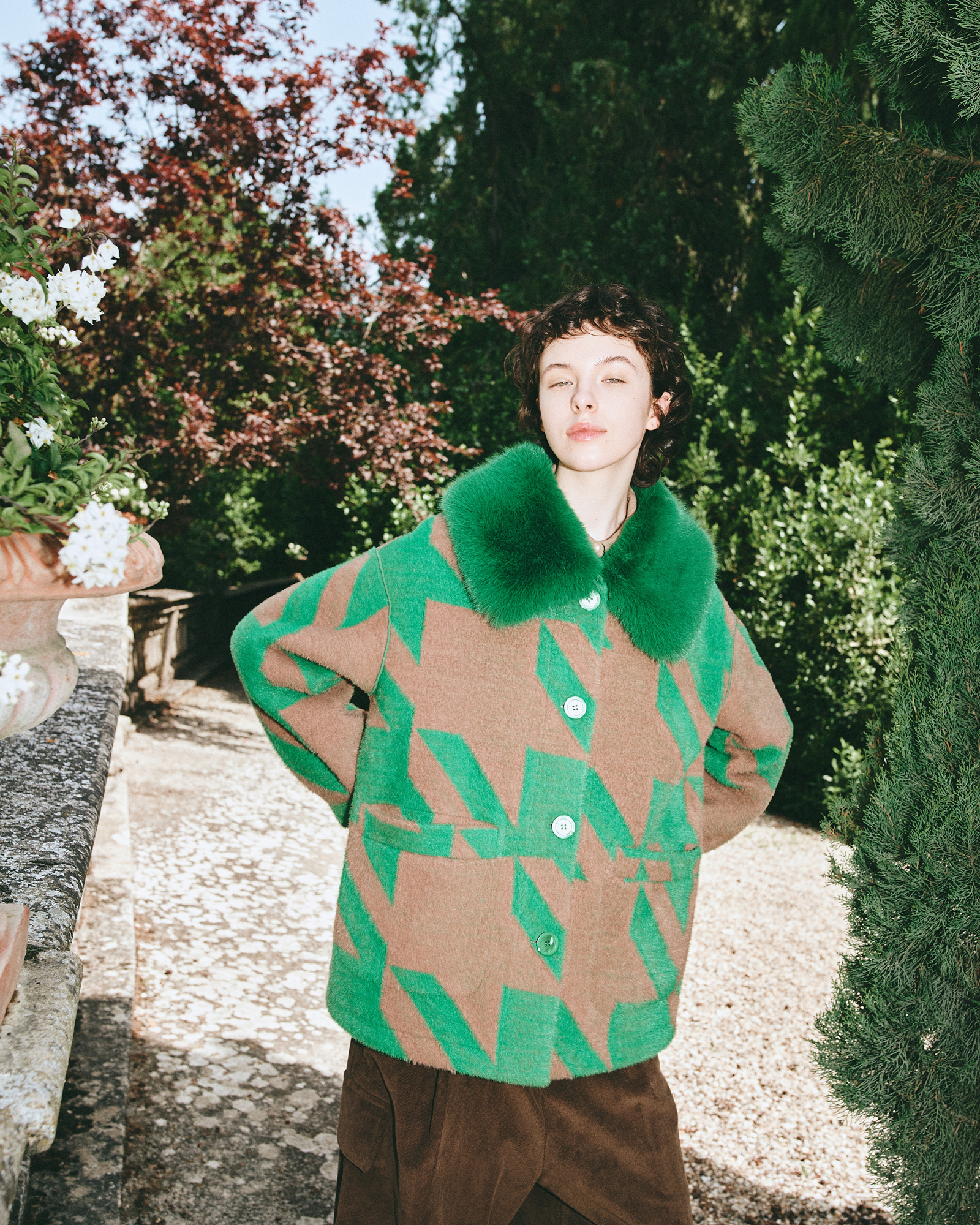 JACKET GREEN - AMU-GA130